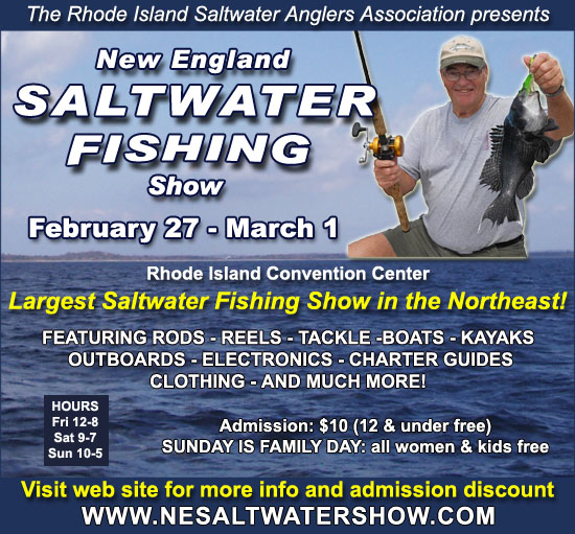 New England Saltwater Fishing Show ~ 2015