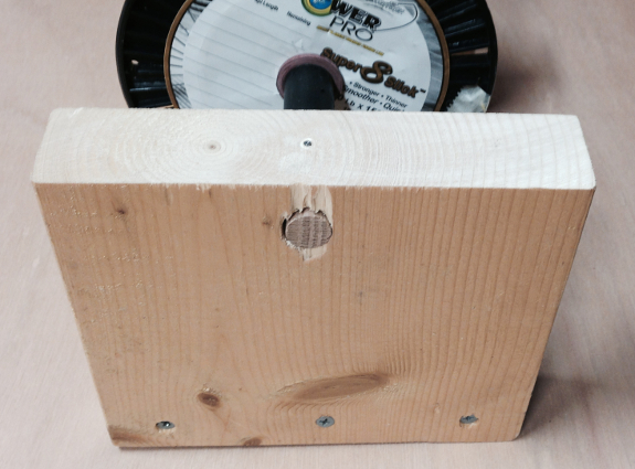 Fish360 DIY Spool Jig Step 5