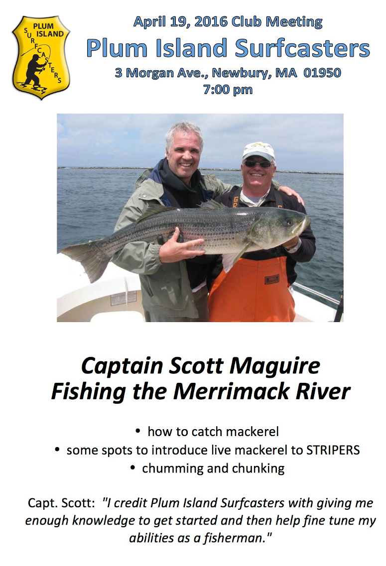 Fishing the Merrimack River ~ Capt. Scott Maguire