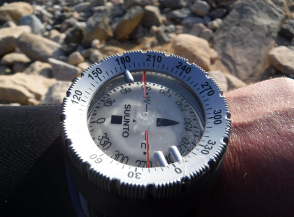 Safe Surfcasting Compass