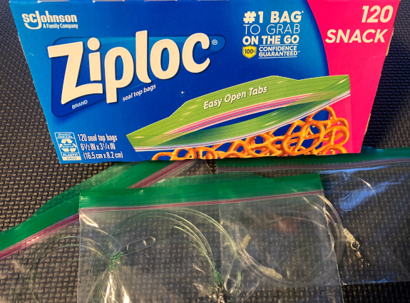 Fish360 ZipLock DIY Leader Wallet