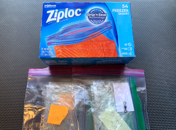 Fish360 ZipLock DIY Leader Wallet