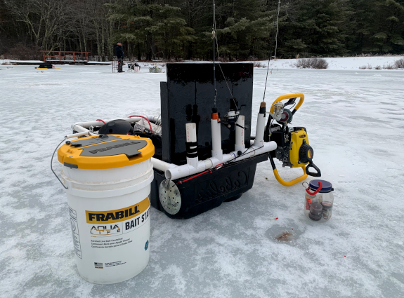 Fish360 DIY Tip-Up Rack